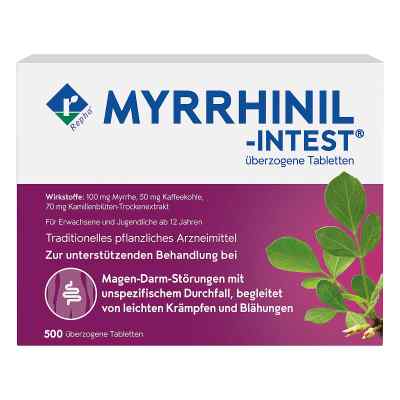 MYRRHINIL-INTEST - Magen-Darm-Störung mit Durchfall 500 stk von REPHA GmbH Biologische Arzneimittel PZN 00697343