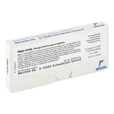 Naja Comp. Ampullen 8 stk von WELEDA AG PZN 01624487
