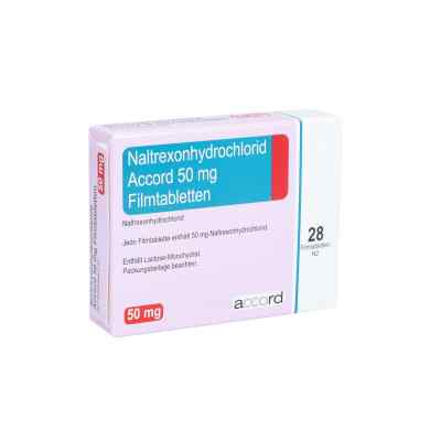 Naltrexonhydrochlorid Accord 50 mg Filmtabletten 28 stk von Accord Healthcare GmbH PZN 11669723