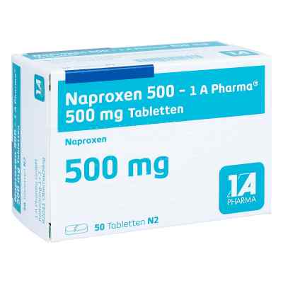 Naproxen 500-1A Pharma 50 stk von 1 A Pharma GmbH PZN 06312611