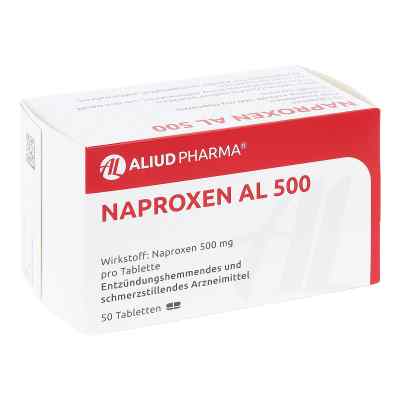 Naproxen Al 500 Tabletten 50 stk von ALIUD Pharma GmbH PZN 04900367