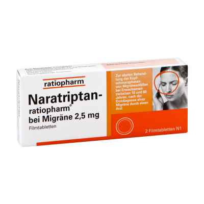 Naratriptan-ratiopharm bei Migräne 2,5mg