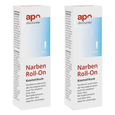 Narben Roll-On zur Narbenpflege von apodiscounter 2x15 ml von apo.com Group GmbH PZN 08102191
