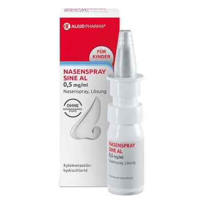 Nasenspray sine AL 0,5 mg / ml für Kinder bei Schnupfen 10 ml von ALIUD Pharma GmbH PZN 12464118