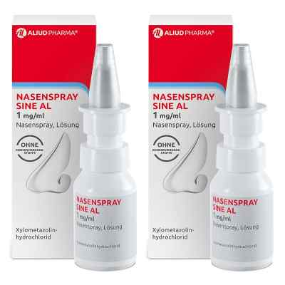 Nasenspray Sine AL 1 Mg/ml Nasenspray 2x15 ml von ALIUD Pharma GmbH PZN 08103010