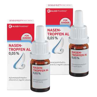 Nasentropfen AL 0,05% 2x10 ml von ALIUD Pharma GmbH PZN 08104460