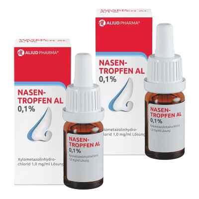Nasentropfen AL 0,1% 2x10 ml von ALIUD Pharma GmbH PZN 08104463