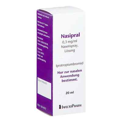 Nasipral 0,3 Mg/ml Nasenspray 1X20 ml von INFECTOPHARM Arzn.u.Consilium Gm PZN 16514037