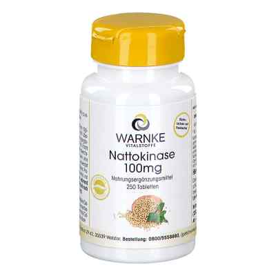 Nattokinase 100 Mg Tabletten 250 stk von Warnke Vitalstoffe GmbH PZN 16387633