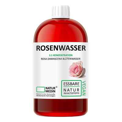 Naturmedin Rosenwasser PET 1000 ml von Falkengold GmbH PZN 20341625