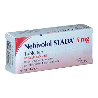 Nebivolol STADA 5mg 50 stk von STADAPHARM GmbH PZN 04958964