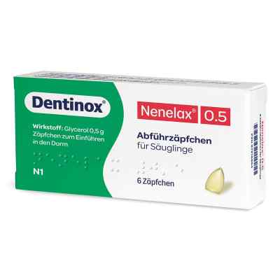 Nene-Lax 0,5 für Säuglinge 6 stk von Dentinox Gesellschaft für pharmazeutische Präparat PZN 07216654