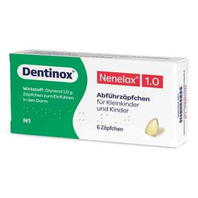 Nene-Lax 1,0 für Kleinkinder und Kinder 6 stk von Dentinox Gesellschaft für pharmazeutische Präparat PZN 07216631