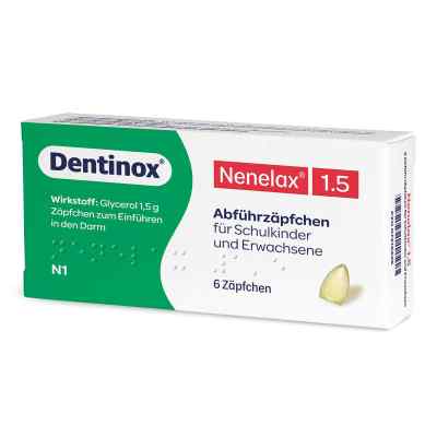 Nene-Lax 1,5 für Schulkinder und Erwachsene 6 stk von Dentinox Gesellschaft für pharmazeutische Präparat PZN 07216625
