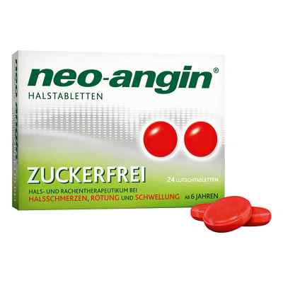 Neo-Angin Halstabletten zuckerfrei 24 stk von MCM KLOSTERFRAU Vertr. GmbH PZN 00826616