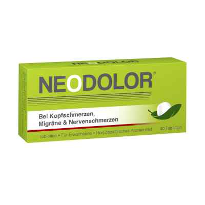 Neodolor Tabletten 40 stk von PharmaSGP GmbH PZN 12350521