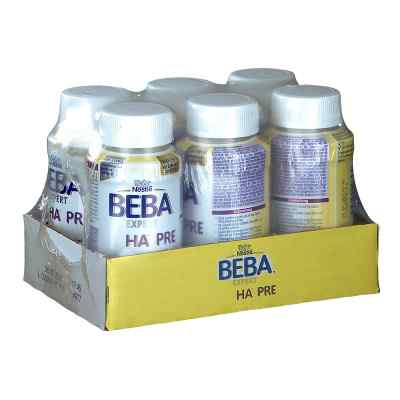 Nestle Beba Expert Ha Pre trinkfertig 6X200 ml von NESTLE Nutrition GmbH PZN 16736080