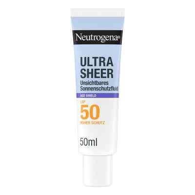Neutrogena Ultra Sheer Age Shield Sonnenschutzfluid LSF50 50 ml von Kenvue Germany GmbH (CHC) PZN 20299159