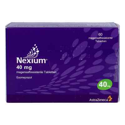 Nexium 40 mg magensaftresistente Tabletten 60 stk von Abacus Medicine A/S PZN 16385545