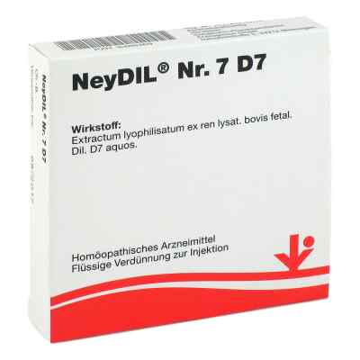 Neydil Nummer 7 D7 Ampullen 5X2 ml von vitOrgan Arzneimittel GmbH PZN 06486469