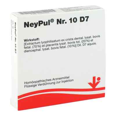 Neypul Nummer 10 D7 Ampullen 5X2 ml von vitOrgan Arzneimittel GmbH PZN 06486498