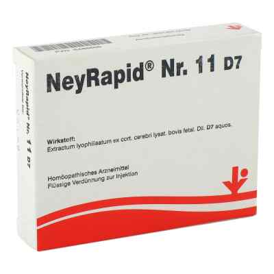 Neyrapid Nummer 11 D7 Ampullen 5X2 ml von vitOrgan Arzneimittel GmbH PZN 06486506