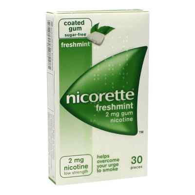 Nicorette 2mg freshmint 30 stk von EMRA-MED Arzneimittel GmbH PZN 03827303