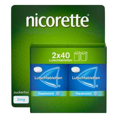 nicorette® Lutschtabletten 2 mg freshmint 80 stk von Kenvue Germany GmbH (OTC) PZN 09633907
