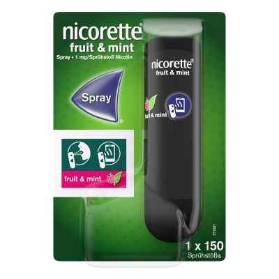 nicorette® Spray fruit & mint 1 stk von Kenvue Germany GmbH (OTC) PZN 18215126