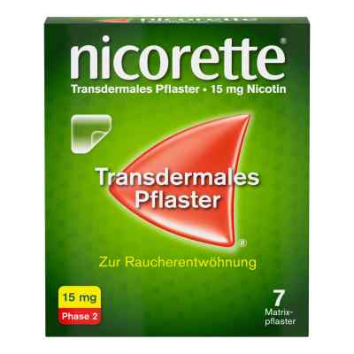 Nicorette Transdermales Pflaster zur Raucherentwöhnung - mit 15  7 stk von Johnson & Johnson GmbH (OTC) PZN 03273371