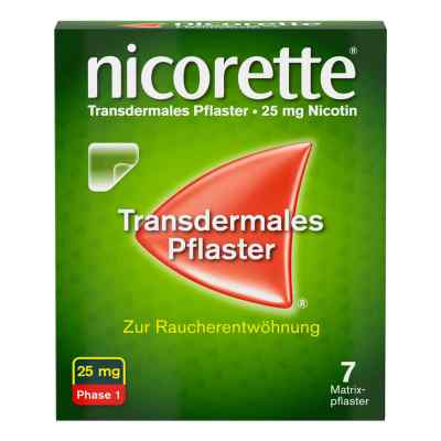 Nicorette Transdermales Pflaster zur Raucherentwöhnung – mit 25  7 stk von Johnson & Johnson GmbH (OTC) PZN 03273388
