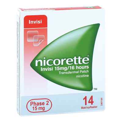 Nicorette Tx Pflaster 15 mg 14 stk von Pharma Gerke Arzneimittelvertrie PZN 12572322