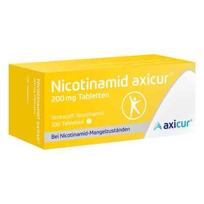 Nicotinamid Axicur 200 Mg Tabletten 100 stk von  PZN 17620480