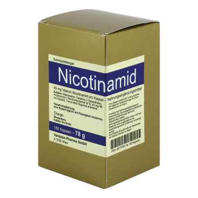 Nicotinamid Kapseln 180 stk von FBK-Pharma GmbH PZN 06175781