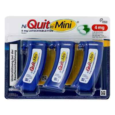 NiQuitin Mini 4mg 60 stk von Perrigo Deutschland GmbH PZN 07319414