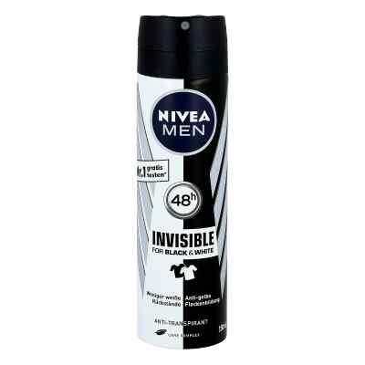Nivea Men Deo Spray invisible black & white power 150 ml von Beiersdorf AG/GB Deutschland Ver PZN 11325981
