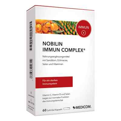 Nobilin Immun Complex Weichkapseln 60 stk von GELPELL AG PZN 18086048