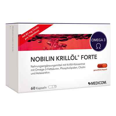 Nobilin Krillöl Forte Kapseln 60 stk von EPPLE VERPA. GMBH&COKG PZN 18189676