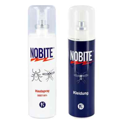 Nobite Hautspray+Nobite Kleidung Spray 100+100 ml von Tropical Concept Sarl PZN 08106646
