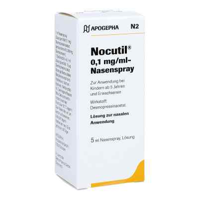 Nocutil Nasenspray 5 ml von APOGEPHA Arzneimittel GmbH PZN 00868951