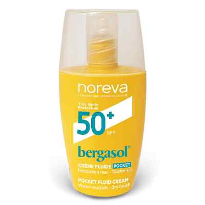 Noreva Bergasol Sonnenfluid Taschenformat LSF 50+ 30 ml von Laboratoires Noreva GmbH PZN 20646075