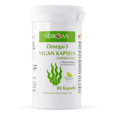 Norsan Omega-3 Algenöl Kapseln vegan 80 stk von NORSAN GmbH PZN 17469184