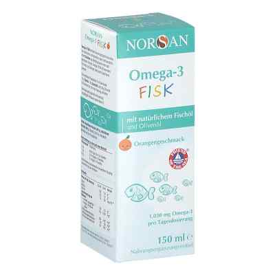 Norsan Omega-3 Fisk f.Kinder flüssig 150 ml von NORSAN GmbH PZN 19052726