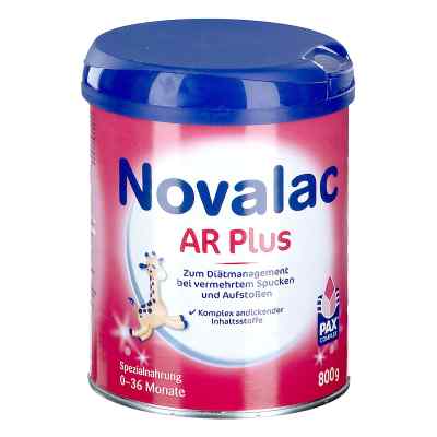 Novalac AR Plus Nahrung bei vermehrtem Spucken & Aufstoßen 800 g von Engelhard Arzneimittel GmbH & Co.KG PZN 20005732