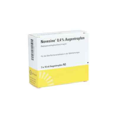 Novesine 0,4% Augentropfen 3X10 ml von OmniVision GmbH PZN 03639501