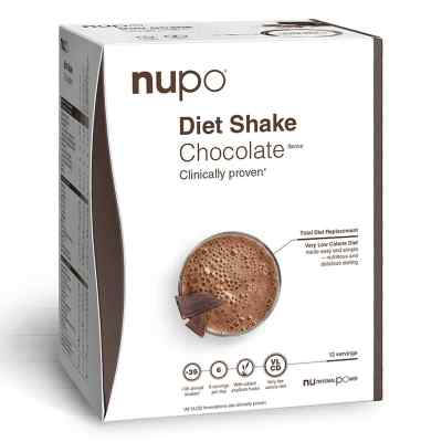 Nupo Diet Shake - Chocolate 12 Portionen 384 g von Nupo ApS PZN 08106146