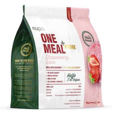 Nupo One Meal +Prime - Strawberry Love 360 g von Nupo ApS PZN 08106185