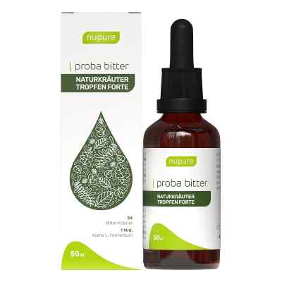 Nupure Proba Bitter Naturkräuter Tropfen Forte 50 ml von AixSwiss B.V. PZN 19754210