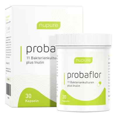 Nupure probaflor Probiotikum magensaftresistent Kapseln 30 stk von AixSwiss B.V. PZN 15399812