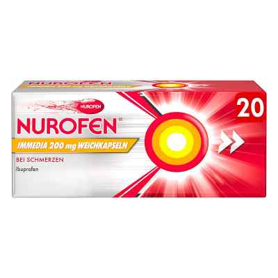 Nurofen Immedia 200 Mg Weichkapseln 20 stk von Reckitt Benckiser Deutschland GmbH PZN 19847070
